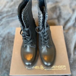 Kennel & Schmenger leather combat boots 6 NIB!